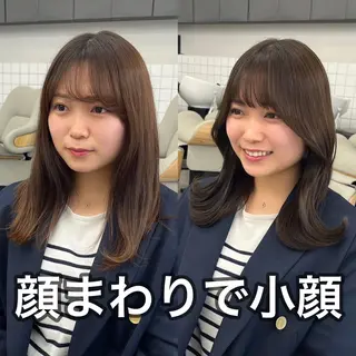 ミディアム カラー ヘアアレンジ 韓国ヘア×2way 🇰🇷和知拓郎のヘアスタイル