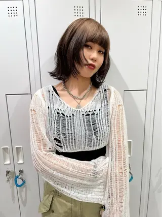 カラー 河原 楓樹のヘアスタイル