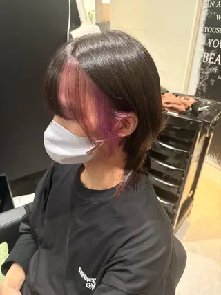 ショート カラー よしえ /心斎橋美容室のヘアスタイル