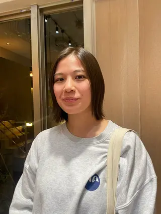 ショート 大人可愛い♡コテ巻き パーマ🌼杉田 萌恵のヘアスタイル