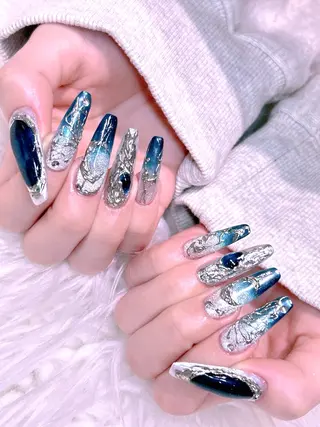 ネイル 長さだし専門店 M2　rikaのネイルデザイン