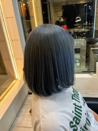 カラー Sakura モッズヘア宇都宮のヘアスタイル