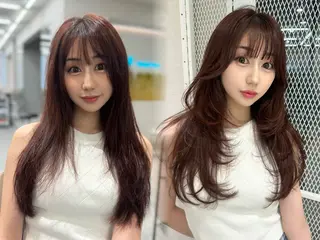 ロング カラー レイヤー/縮毛矯正 のマスター【タケル】のヘアスタイル