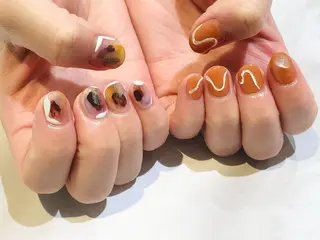 ネイル 舞田 苑香のネイルデザイン