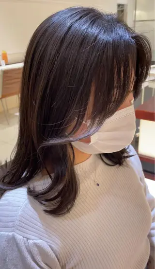 ミディアム マツエク・マツパ BiBi 武田 あやのヘアスタイル