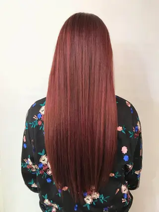 カラー やまだ まいのヘアスタイル