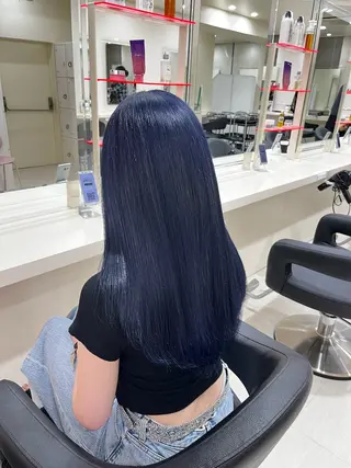 ロング カラー 🇰🇷韓国hair 🇰🇷wakaのヘアスタイル