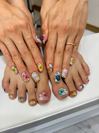 ネイル Nailsalon Ｒ《喜多見3分》のネイルデザイン