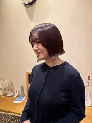 ショート カラー ENIF　大島 芽生のヘアスタイル