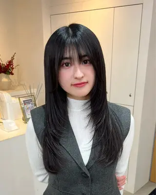 ロング 表参道/kozue/ 艶髪/髪質改善のヘアスタイル