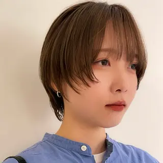 ショート カラー ショート/ボブ/ 吉祥寺/ryoのヘアスタイル