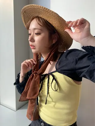 カラー カラーモデル募集/ あやね☁໒꒱·ﾟのヘアスタイル