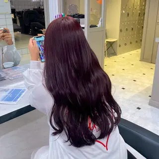 ロング 小林 うたのヘアスタイル