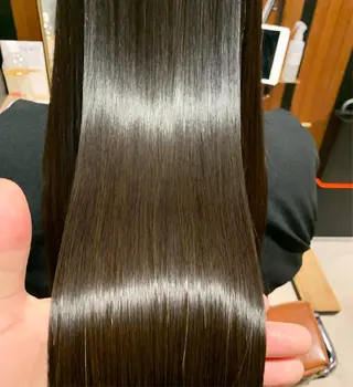 ロング 縮毛矯正&髪質改善 MAILHAIRのヘアスタイル