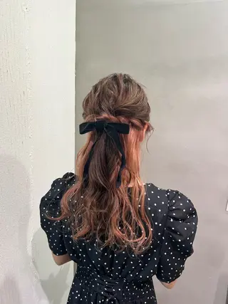 ロング ヘアアレンジ 中山 琴葉のヘアスタイル