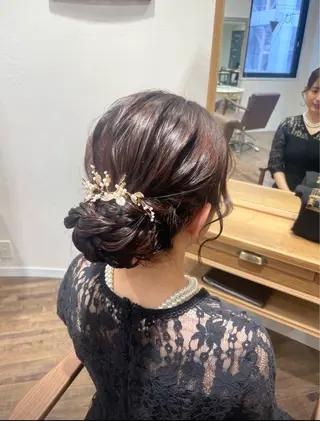 ヘアアレンジ 柔らかhair🌼/ 透明感🫧/みなほのマツエク・マツパデザイン