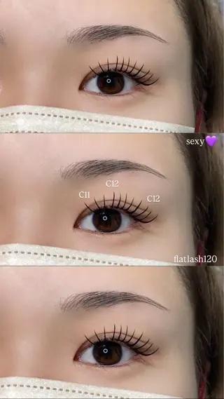 マツエク・マツパ Vivi miuのマツエク・マツパデザイン