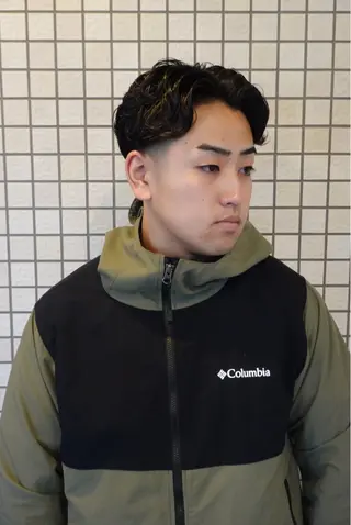 メンズ leo/ロング／ レイヤーカット⛈️のヘアスタイル