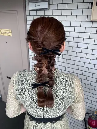 ヘアアレンジ 推し活/イベントヘア 🎀✨yuriのヘアスタイル
