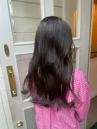 ロング 透明感カラー/顔周り カット/ののか💞のヘアスタイル