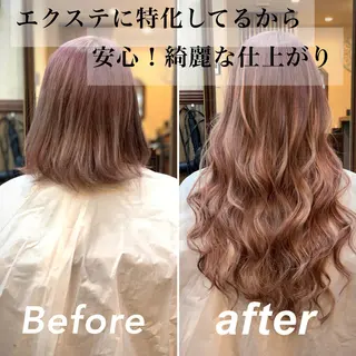 ロング eye エクステ専門店Rのヘアスタイル