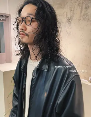 ミディアム パーマ パーマ/レイヤー カットmito⭐︎のヘアスタイル