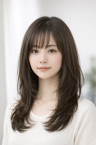 ロング Reina .のヘアスタイル