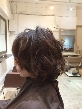 ショート パーマ K-POP好き美容師 🇰🇷Kai.Yのヘアスタイル