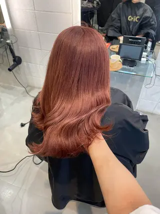 セミロング chic  有山 美瑠のヘアスタイル