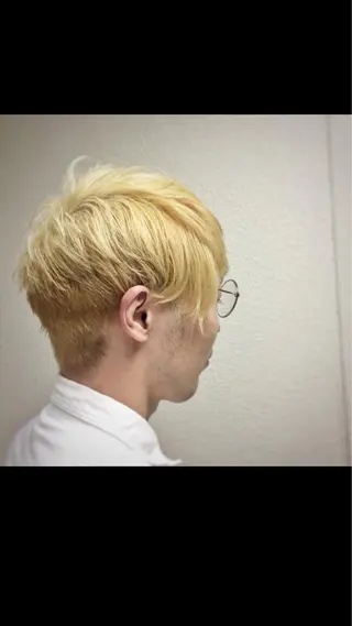 ショート カラー パーマ メンズ BonD hairのヘアスタイル