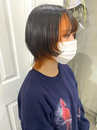 ショート カラー ヘアアレンジ メンズ ササキカズマ〻透明感 〻色落ち〻赤み消しのヘアスタイル
