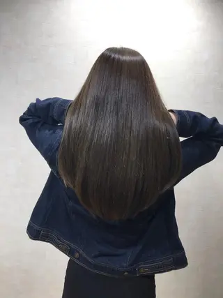 ロング カラー 髪質改善&白髪ぼかし スタイリスト近藤宏樹のヘアスタイル
