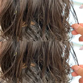 セミロング 仁和山 健汰のヘアスタイル