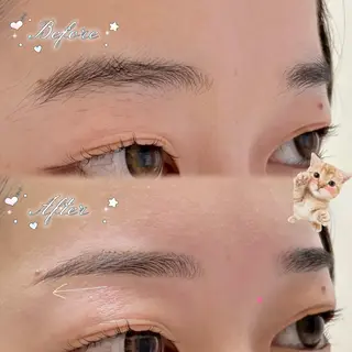 アイブロウ iBROW. 新越谷 田中 桃香のマツエク・マツパデザイン