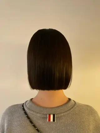 ミディアム 表参道/艶カラー 岩倉稜真のヘアスタイル