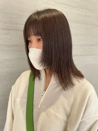 ミディアム 🤍tomoka 🤍のヘアスタイル