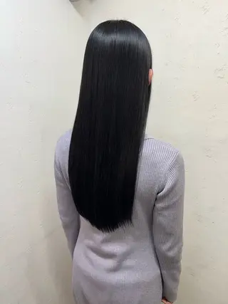 ロング ✨シルク縮毛矯正✨ RYUICHIのヘアスタイル