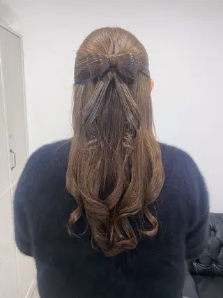 ヘアアレンジ 友田 千栄のヘアスタイル