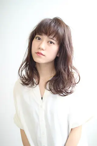 セミロング 土井 浩輔のヘアスタイル
