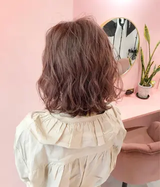 ショート カラー プル艶職人/ にしものヘアスタイル