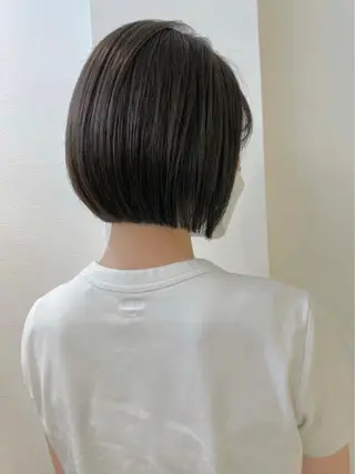 ショート 💎巻ける縮毛矯正/ 艶髪💎石渕智也のヘアスタイル