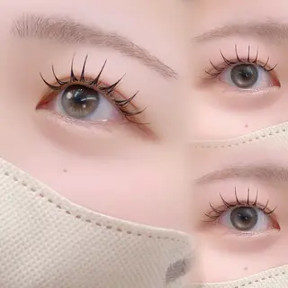 マツエク・マツパ 🎀🩶韓国風束感 エク/マナミ🪽のマツエク・マツパデザイン