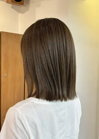 ミディアム カラー ENIEN MAKE'S 立川所属・立川/艶髪ブラウン カラーYUJIのヘアスタイル