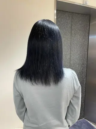 ミディアム ♡透明感/艶カラー/ M a I ♡のヘアスタイル
