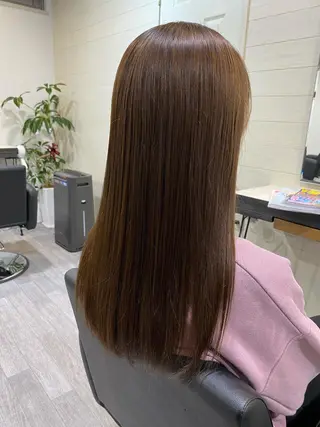ロング カラー 先着1名様限定 カット無料のヘアスタイル