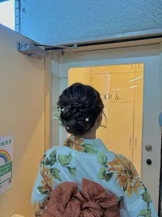 ヘアアレンジ eye.hair　◎ akiのマツエク・マツパデザイン