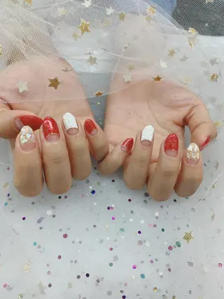 ネイル 🦋ネイルサロン ブラン🌈ゆりのネイルデザイン