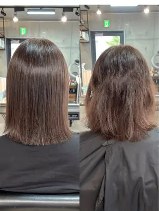 ショート パーマ ショートボブ髪質改善 縮毛矯正のプロ山道潤のヘアスタイル
