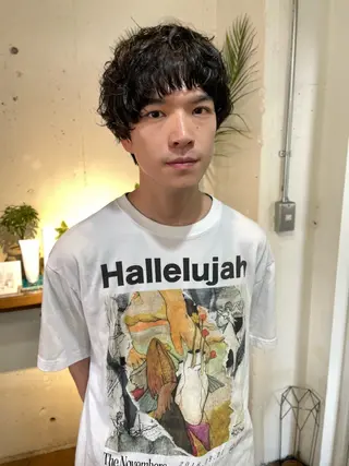 パーマ YUKI 新宿カット パーマ/カラーのヘアスタイル