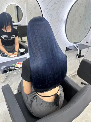 ロング カラー 韓国ヘア🎀 /♡𝓝𝓸𝓪♡のヘアスタイル